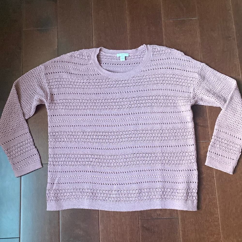 J. Jill S pink sweater